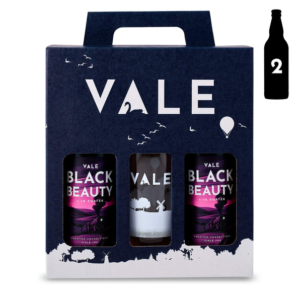 Gift Set - 2 x Black Beauty + Glass