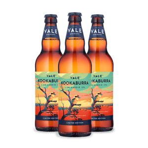 Three bottles of Vale Kookaburra