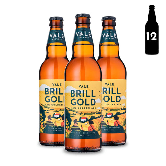 Brill Gold - 12 x 500ml Case